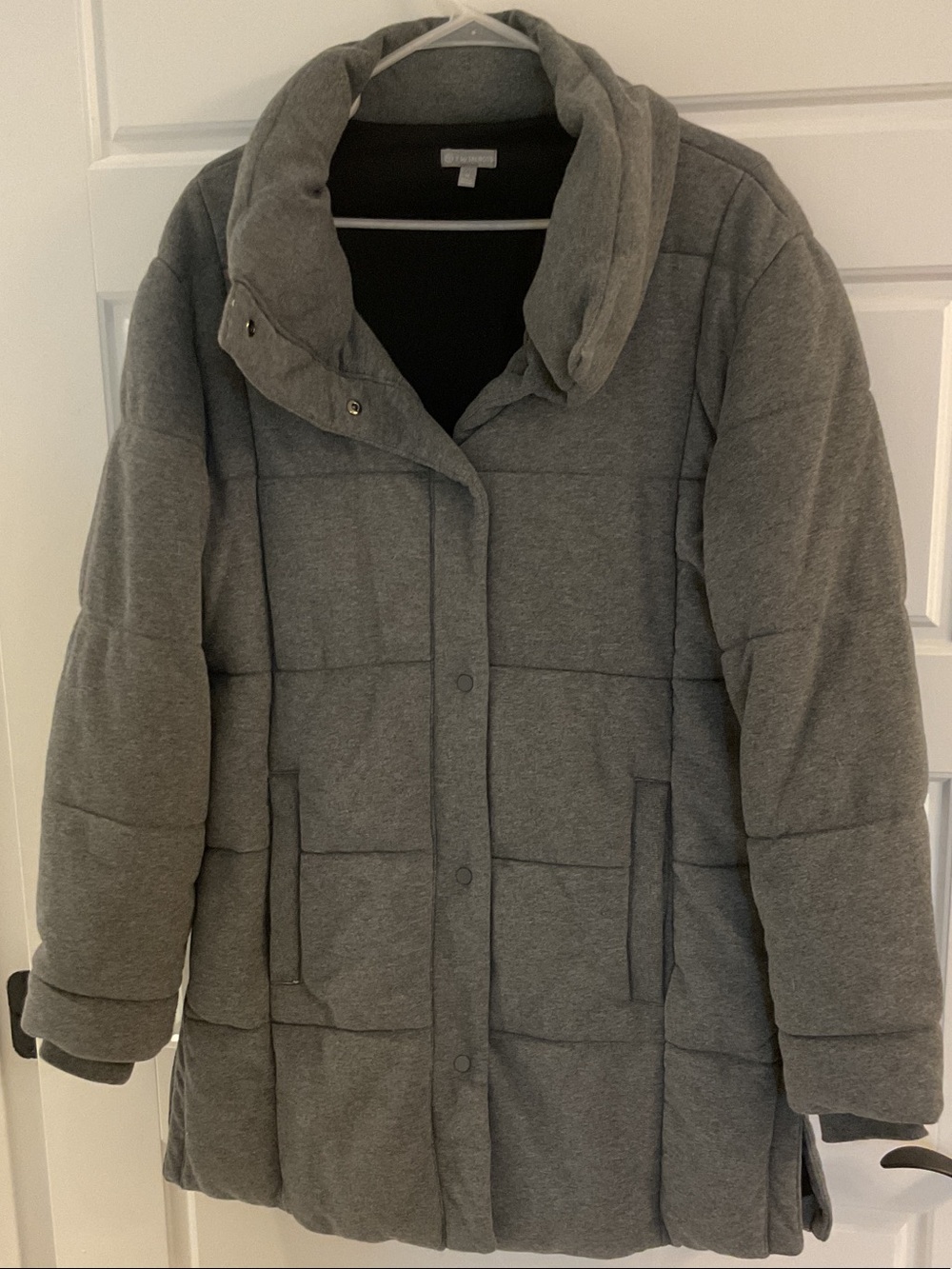 T by Talbots Knit Puffer Coat